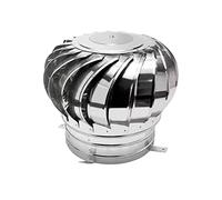 Copertura Camino, Cappa Camino in Acciaio Inox, Protezione Uccelli dalla Cappa Camino, Ventilatore Tetto Senza Motore, Ventilatore l'allevamento Palle Vento, Fabbrica, Presa d'Aria Esterna, strumen