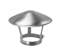 Copertura Camino, Cappuccio Antipioggia Tetto, Cappuccio Camino in Acciaio Inossidabile, Cappuccio Protezione Antipioggia Tubi, Cappuccio terminale Tetto Condotto Ventilazione, Cappuccio antipioggi