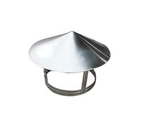 Copertura Camino, Cappuccio Camino in Acciaio Inossidabile, Cappuccio Protezione Antipioggia Tubi, Cappuccio Tetto terminale Condotto Ventilazione, Cappuccio Antipioggia, Strumento Cappuccio