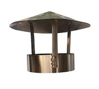 Copertura Camino, Cappuccio Camino in Acciaio Inossidabile, Cappuccio sfiato, Cappuccio Protezione Antipioggia, Cappuccio terminale Tetto Condotto Ventilazione, Cappuccio Antipioggia, Strumento cap
