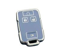 Copertura Cassa Chiave Dell'auto TPU Per GMC Per Yukon Per Sierra Per Canyon Protector Guscio Chiave(Silver Grey)