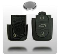 Copertura Chiave Flip Con 3 Pulsanti Adatta Per Audi A2 A3 A4