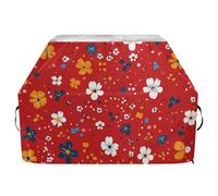 Copertura colorata per affumicatura esterna, resistente allo sbiadimento e ai raggi UV, 165 cm, impermeabile, resistente, grande copertura per griglia con coulisse regolabile per polvere e vento