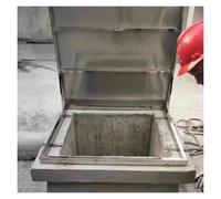 Copertura commerciale della capanna di accesso del tetto della soluzione di manutenzione e di accesso di emergenza Coperchio della testa di pozzo e copertura della cantina per un ingresso sicuro e