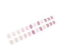 Copertura completa Stick On Nails ABS Manicure Decorazione Piazza Corta Per San Valentino Matrimonio Vacanze Festa Quotidiana