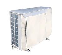 Copertura Condizionatore Copri Condizionatore da Esterno Condizionatore D'aria Copertura Antipolvere Anti-Neve Sunproof Tessuto Oxford per Casa Unità Esterna Condizionatore D'aria 1.5P (80*26*57 cm)