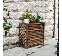 Copertura Condizionatore D'Aria Legno Massello,Copertura Per Pompa Di Calore Esterna,Supporto Del Fiore Condizionatore Da Esterno,Privacy Schermo Decorativo Del Recinzione,Recinzione Cestino (Size :