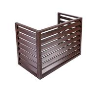 Copertura Condizionatore Esterno, Copertura per Climatizzatori in Alluminio, Copertura Della Pioggia del Condizionatore D'aria, Recinzione per Dispositivi Esterni, Adatto per Cortile, Esterno (Color