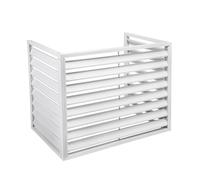 Copertura Condizionatore Esterno, Copertura per Climatizzatori in Alluminio, Copertura Della Pioggia del Condizionatore D'aria, Recinzione per Dispositivi Esterni, Adatto per Cortile, Esterno (Color