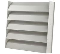 Copertura Condizionatore per Unità Esterne, Copri Condizionatore Da Esterno Alluminio, Deflettore Uscita Aria, Tapparelle all Season A/c Condenser Cover, Copertura AC In Schermi Privac(Size:55*55*6cm)