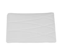 Copertura console auto 32x20x5cm / 12.6"x7.87"x1.97" Pelle Nappa Bianca