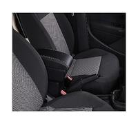 Copertura console centrale auto Box bracciolo auto per Nissan Note Modifica interna USB Accessori(B2,Black white)