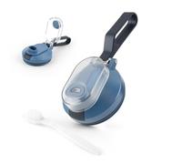Copertura Coperchio Frullatore Portatile per Ninja Blast Max Coperchio | Tenuta Stagna con Beccuccio Ribalta e Maniglia Perl Trasporto Lavabile in Lavastoviglie Include Spazzola per Pulizia Blu Navy