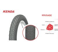 COPERTURA COPERTONE FAT BIKE BICI ELETTRICA 20X4.00 TASSELLATO KRUSADE KENDA SRC