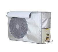 Copertura Copri Condizionatore da Esterno, Design a Ribalta, con Cinghie, Isolamento Termico, Impermeabili, Protezione Solare(90x30x60cm/35x13x24in)