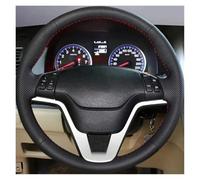 Copertura Copri Copertura Della Treccia Del Volante Dell'auto Comoda Per CRV Per CR-V 2007-2011 Accessori Interni Auto Copertura Volante(Yellow Thread)
