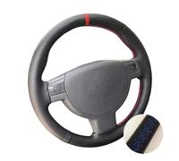 Copertura Copri Coprivolante Per Auto In Pelle Artificiale Nera Antiscivolo Per Corsa C Per Combo 2001-2006 Per Vauxhall Per Holden Copertura Volante(Nero)