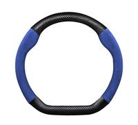 Copertura Copri Sterzo Coprivolante Per Auto Per Benz ABCESG Per La Classe Per GLC CLE Per CLA Per GLB Per GLS W177 W205 W213 Per AMG Auto Coprivolanti(D fiber Blue)