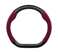 Copertura Copri Sterzo Coprivolante Per Auto Per Benz ABCESG Per La Classe Per GLC CLE Per CLA Per GLB Per GLS W177 W205 W213 Per AMG Auto Coprivolanti(D fiber Red)