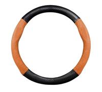 Copertura Copri Sterzo Coprivolante Per Auto Per Benz ABCESG Per La Classe Per GLC CLE Per CLA Per GLB Per GLS W177 W205 W213 Per AMG Auto Coprivolanti(O fiber Orange)