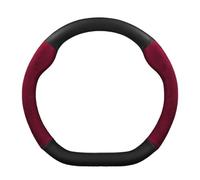 Copertura Copri Sterzo Coprivolante Per Auto Per Benz ABCESG Per La Classe Per GLC CLE Per CLA Per GLB Per GLS W177 W205 W213 Per AMG Auto Coprivolanti(D Leather Red)