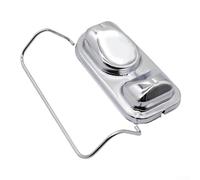 Copertura cromata per cilindro maestro, tappo cilindro maestro cromato, per cilindri a cauzione singola stile Ford 1973-1983, copertura cilindro principale auto classica