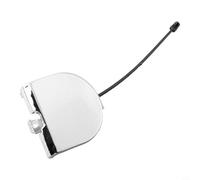 Copertura cromata per gancio di traino per paraurti posteriore, compatibile con Fiat 500 2007-2012 OEM 735455393, tappo di ricambio per gancio di traino