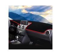 Copertura Cruscotto Auto Per Qashqai J10 2008 2009 2010 2011 2012 2013 LHD Auto Cruscotto Copertura Strumento Pannello Evitare Zerbino Accessori Interni Copertura Cruscotto(With GPS Red)