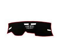 Copertura Cruscotto Dell'automobile Tenda Da Sole Evitare Il Rilievo Luce Per VW Per Golf 8 MK8 2020 2021 2022 Pannello Degli Strumenti Tappeti Mat Cruscotto Tappetino(Front Red side)