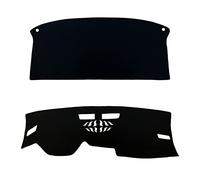 Copertura Cruscotto Dell'automobile Tenda Da Sole Evitare Il Rilievo Luce Per VW Per Golf 8 MK8 2020 2021 2022 Pannello Degli Strumenti Tappeti Mat Cruscotto Tappetino(Front and Rear Black)