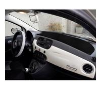 Copertura cruscotto Fiat 500 dal 2007 versione 2 porte o cabrio, in velluto nero