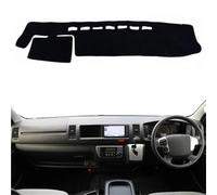 Copertura cruscotto Tappetino 2 Strati Per Toyota Per Hiace Commuter REGIUS ACE COMMUTER 2005-ON 2015 2016 2017 2018 Copertura Cruscotto Auto Dashmat Tappeto Dash Mat(Black RHD)