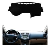 Copertura cruscotto Tappetino Per Accord 7a Generazione 2003-2007 LHD RHD Tappetino Per Cruscotto Cuscino Anti-sole 2 Strati Copri Cruscotto Auto Tappeto Dashmat(LHD Black)