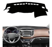 Copertura cruscotto Tappetino Per Hyundai Per Creta Ix25 2014 2015 2016 2017 2018 2019 2020 LHD RHD Car Auto Dashboard Cover Carpet Cape Dashmat Protector Pad(LHD Red)