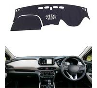 Copertura cruscotto Tappetino Per Hyundai Per Santa Per Fe IX45 4a Generazione 2019 - Ora Anti-sole RHD LHD Car Auto Cruscotto Copertura Dashmat Pad Carpet Dash Mat Due Strati(Oro)