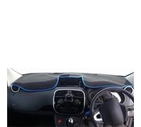 Copertura cruscotto Tappetino Per Kangoo 2010-2019 Automobile Pad Anti-UV 2 Strati Car Interior Dashboard Cover Dash Mat Carpet Sun Shade Board DashMat(RHD Black)