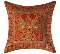 Copertura cuscino broccato elefante indiano federa decorativa per la casa