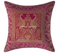 Copertura cuscino broccato elefante indiano federa decorativa per la casa