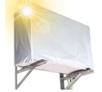 Copertura da Esterno per Motore Condizionatore,Copertura Protettiva Climatizzatore Esterni,Telo per Climatizzatore da Finestra, Copri Condizionatori Poliestere Resistente Tessuto(Size:XL:100*41*80 cm,