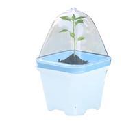 Copertura da giardino per piante, protezione trasparente per piante, 10 pezzi, mini coperture con isolamento per il controllo 'umidità, resistenti alla pioggia, umidificazione per piantine
