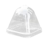 Copertura da giardino trasparente con forma ad arco rotondo, 10 mini coperture con isolamento per il controllo dell'umidità, impermeabile, umidificazione per piantine