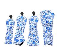 Copertura da golf COPER COPERTURA GUOL COVER PUTTER PUTTER PURNO IN ASTRADA IN ASSEGNARE PROPRIETÀ PROCESSI DI PROTECTIVE CLUCL PERSO PER CECCHE GOLFE PU CETTURA 4PCS SET 1 3 5 UT