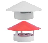 Copertura da pioggia da pioggia da 1 pc Smokestack imbuto senza