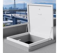 Copertura d'acciaio robusta del lucernario di sicurezza del portello di accesso del tetto con la struttura di alluminio ha galvanizzato il coperchio di Access del seminterrato per le soluzioni urgenti