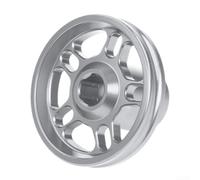 Copertura dado asse posteriore per XMAX 250 300 400 compatibile con scooter modello dal 2017 al 2024 (argento)