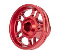 Copertura dado asse posteriore per XMAX 250 300 400 compatibile con scooter modello dal 2017 al 2024 (rosso)