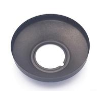 Copertura decorativa da parete per tubi in acciaio inossidabile con finitura in vernice nera, per nascondere tubi del gas, radiatori e tubi di scarico (80 x 25 x 18 mm)