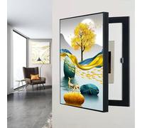 Copertura Decorativa Moderna Scatola, Copri Quadro Elettrico Decorativo, Elettrico Scatola di Distribuzione Pittura Decorativa Pittura Decorazione,002,40 * 50CM