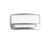 Copertura Decorativa Per Cornice Porta CD Per Console Centrale Per Mercedes Per Benz CLA C117 GLA X156 Classe A W176 2013-2018 CFCPKOYOZD(Argento)