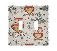 Copertura decorativa per interruttore della luce 2 dimensioni standard copri interruttore della luce piastra da parete infrangibile policarbonato Thermopl 11,4 cm H x 16,2 cm L per decoratore